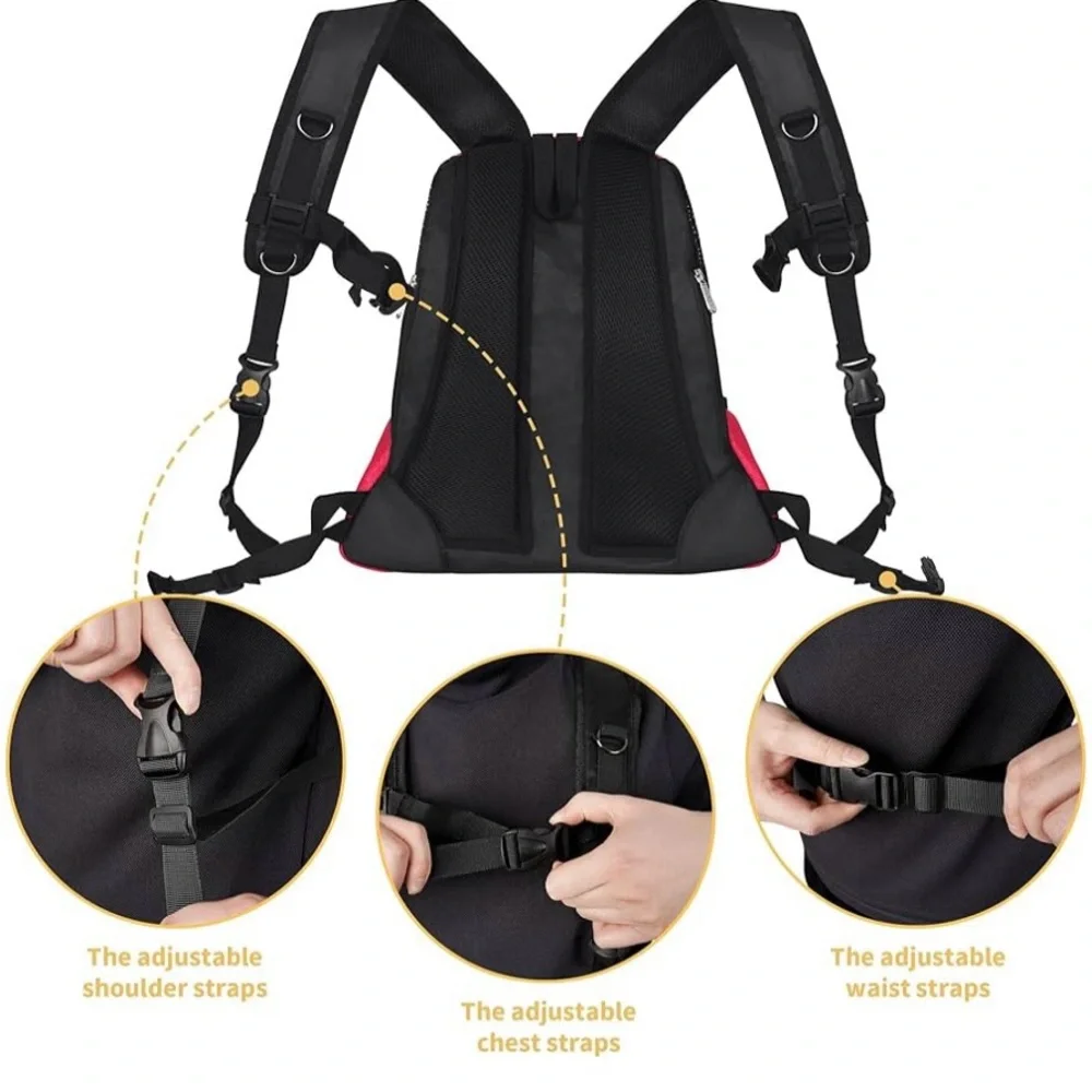 WOYYHO Pink Pet Carrier Backpack